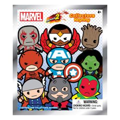 Marvel 3D PVC Bag Clips Series 2 Display (24)-thumb-1