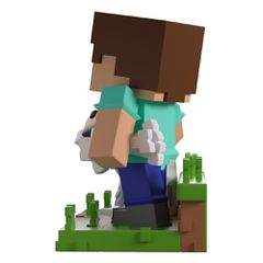 Minecraft Vinyl Figure Taming a Wolf 10 cm-thumb-2