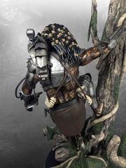 Predator Statue 1/4 Jungle Hunter 91 cm-thumb-2