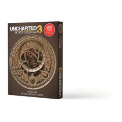 Uncharted Jigsaw Puzzle Cipher Disk Circular Deluxe (500 pieces)-thumb-0
