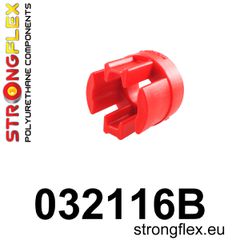 Transfer case bushing insert