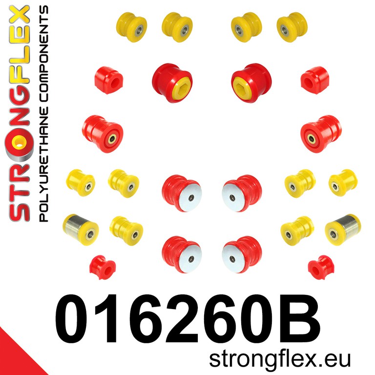 Full suspension polyurethane bush kit