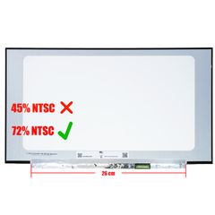 Οθόνη Laptop - Screen monitor για Lenovo ThinkBook 15 G2 ARE 20VG 3-15IAU7 5D11J12384 N156HCA-EAC C2 SD11J12383 15.6" 1920x1080 FHD IPS LED Slim Non Touch 72% NTSC eDP1.2 30pins 60Hz Matte 26cm Invert