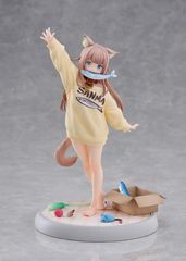My Cat Is a Kawaii Girl Statue 1/6 Kinako Play With Ver. AmiAmi Limited Edition 21 cm