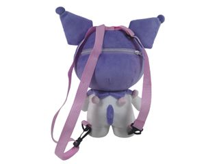 KUROMI - Purple - Plush Backpack - 35cm-thumb-1