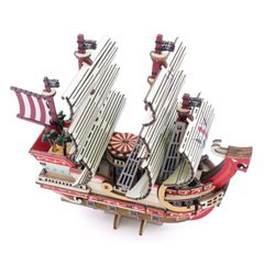 ONE PIECE - Red Force - Wood Model Kit 14cm-thumb-3