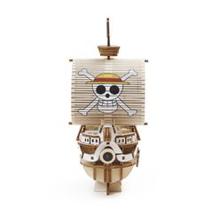 ONE PIECE - Going Merry - Wood Model Kit 15.5cm-thumb-3