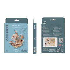 ONE PIECE - Going Merry - Wood Model Kit 15.5cm-thumb-1
