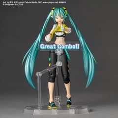 HATSUNE MIKU - Boxing Version - Figure Revoltech A.Y. 15cm-thumb-3