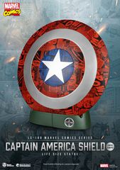 MARVEL - Captain America Shield - Statue Life Size 64cm-thumb-1