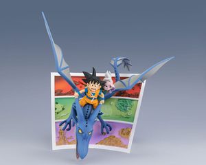 DRAGON BALL - Son Goku Mini & Supreme Kai - Statue FiguartsZERO 23cm