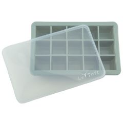 Le Toft - Baby Food Freezer Cubes - Smokey Green - 15 compartments, each holding up to 20 ml / Baby and Children