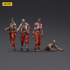Zombie Dark Source Action Figures 4-Pack Mechanic Team 8 cm-thumb-4