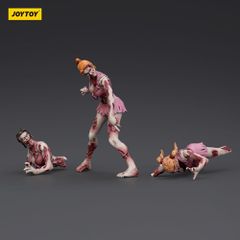 Zombie Dark Source Action Figures 3-Pack Cheer Leaders 8 cm-thumb-2