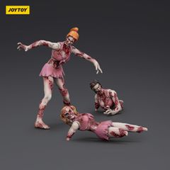Zombie Dark Source Action Figures 3-Pack Cheer Leaders 8 cm-thumb-4