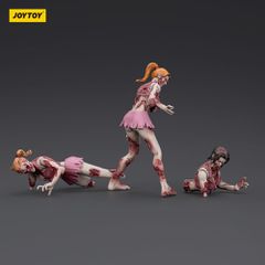 Zombie Dark Source Action Figures 3-Pack Cheer Leaders 8 cm-thumb-3