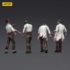 Zombie Dark Source Action Figures 4-Pack Scientists (Male) 8 cm-thumb-2