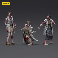 Zombie Dark Source Action Figures 3-Pack Medics 8 cm-thumb-1