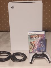 PS5 Disc Console + 1 τηλεχειριστήριο + 5 παιχνίδια PS5