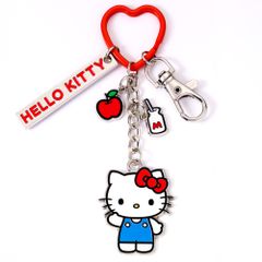 HELLO KITTY - Apple - Keychain with Charms-thumb-0
