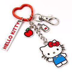 HELLO KITTY - Apple - Keychain with Charms-thumb-1