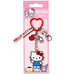HELLO KITTY - Apple - Keychain with Charms-thumb-2