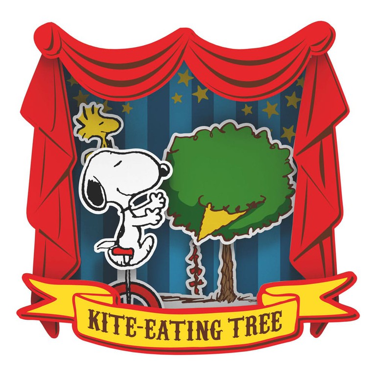 PEANUTS - Circus - Wood Magnet