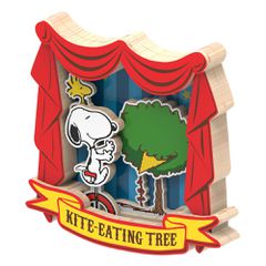 PEANUTS - Circus - Wood Magnet-thumb-1