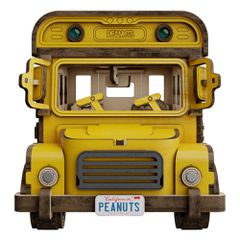 PEANUTS - School Bus - Wood Model Kit-thumb-1