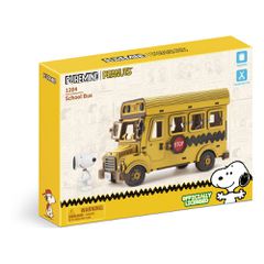 PEANUTS - School Bus - Wood Model Kit-thumb-3