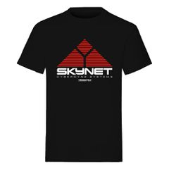 Terminator 2: Judgment Day T-Shirt Skynet Logo Size S
