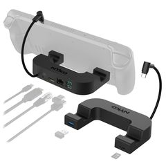 Nyko Steam Deck Power Dock 7-In-1 Usb-C Docking Station / PC