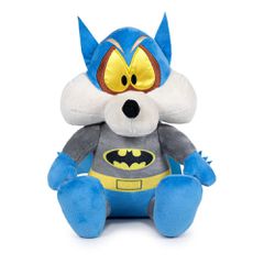 Looney Tunes Plush Figure 100th Anniversary Superheroes Wile E. Coyote 20 cm