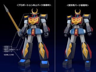 Space Warrior Baldios Moderoid Plastic Model Kit Baldios 18 cm-thumb-3