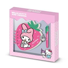 MY MELODY - Strawberry - Gift Box - Diary + Pen-thumb-1