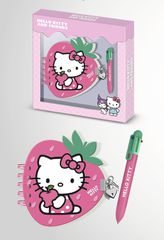 HELLO KITTY - Strawberry - Gift Box - Diary + Pen-thumb-0