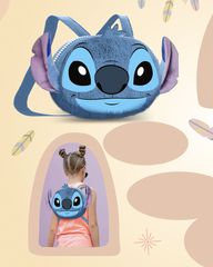 STITCH - Love - Mini Heady Fur Backpack '25x20x15cm'