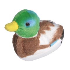 Wild Republic - Plush Toy Bird With Sound 18 cm Mallard Duck (808023) / Toys