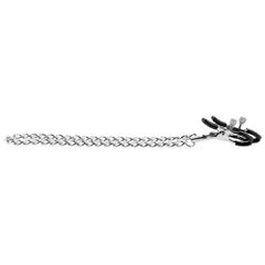 Bondage Adjustable Nipple Clamps Black-thumb-1