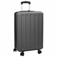 Βαλίτσα με κλειδαριά Σκούρο γκρι 43 x 27 x 66 εκ. ΑΒΣ Πλαστικό 42006231