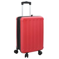 Βαλίτσα με κλειδαριά Κόκκινο 34 x 23 x 55.5 εκ. ΑΒΣ Πλαστικό 42006246