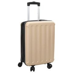Βαλίτσα με κλειδαριά Μπρονζέ 34 x 23 x 55.5 εκ. ΑΒΣ Πλαστικό 42006254