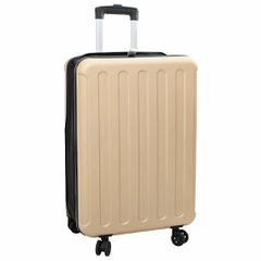 Βαλίτσα με κλειδαριά Μπρονζέ 43 x 27 x 66 εκ. ΑΒΣ Πλαστικό 42006255