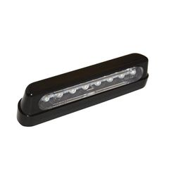 Highsider Smart Led License Plate Light, Abs Black, Long