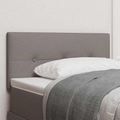 Κεφαλάρι με κεφαλάρι Taupe 90 cm ύφασμα 42007128