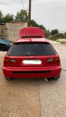 προφυλακτήρας πίσω eg6 με diffuser Tegiwa