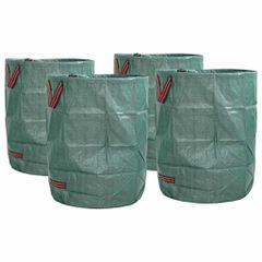 Σακούλες Σκουπιδιών Κήπου 4 pcs Πράσινο 66 x 66 x 83,5 εκ 42008103