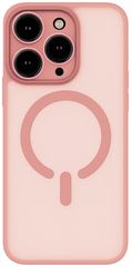 ObaStyle Semiclear Ματ Θήκη MagSafe για iPhone 14 Pro Max - Ροζ