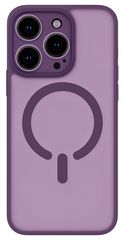 ObaStyle Semiclear Ματ Θήκη MagSafe για iPhone 14 Pro Max - Μωβ