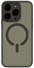 ObaStyle Semiclear Ματ Θήκη MagSafe για iPhone 14 Pro Max - Μαύρο